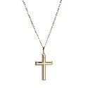 9ct Gold Polished Cross Pendant