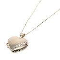 9ct Gold Diamond-Set Heart Locket