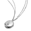 Open Hearts By Jane Seymour Diamond Locket and Chain