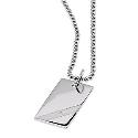 Hot Diamond Sterling Silver Diamond Tag