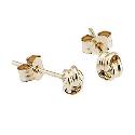 9ct Yellow Gold Baby Stud Earrings