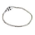 Truth Sterling Silver 8" Charm Bracelet