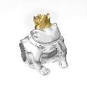 Truth Sterling Silver Gold-Plated Frog Charm