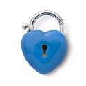 Love Stories Sterling Silver Ocean Enamel Heart Charm