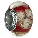 Chamilia - sterling silver and Murano glass bead