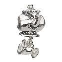 Chamilia - sterling silver Disney Mrs Pott and Chip