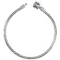 Chamilia silver snap bracelet 21cm or 8.3"