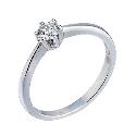 Facets of Love Quarter Carat Diamond Solitaire Ring