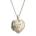 9ct Yellow Gold I Love You Locket