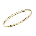 9ct Yellow Gold Plain Bangle