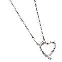 Hot Diamonds Sterling Silver Open Heart Pendant