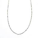 Sterling Silver Ladies' Light Curb Chain 24"