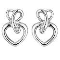 Hot Diamonds Heart Earrings