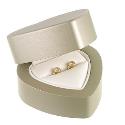 9ct Gold Cubic Zirconia 4mm Stud Earrings