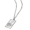 Sterling Silver St Christopher Ingot Pendant