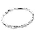 Oliver Weber Crystal Weave Bangle