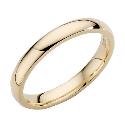 18ct Yellow Gold  3mm Super heavy Weight Wedding Ring