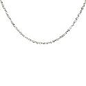 Sterling Silver 18" Singapore Chain