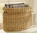 Oval Magazine Basket