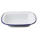 Traditional Enamel 24cm Oblong Pie Dish