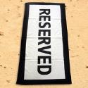 Reserved Beach Towel