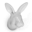 Rabbit Coat Hook (White)