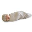 Cocooi Babywrap Swaddle and Cap, Natural