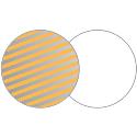 Lastolite 50cm Reflector - Sunfire/White