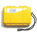 Peli 1040 Microcase Yellow with Black Liner