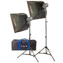 Interfit INT178 Venus 150 Watt Twin Softbox 60x60 Kit