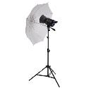 Interfit INT156 Stellar X Tungsten 750w Head Umbrella Kit