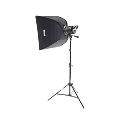 Interfit INT190 Stellar X Halogen 1000w Head and Softbox Kit