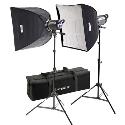 Interfit INT195 Stellar X Solarlite Two Head Softbox Kit (small)