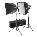 Interfit INT465 Stellar XD 1000 Twin Softbox Kit