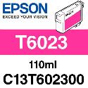 Epson T6023 Vivid Magenta 110ml Ultra Chrome K3VM Ink Cartridge