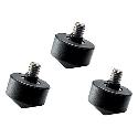 Gitzo GS5030 Self-Locking removable Rubber Feet - Set of 3